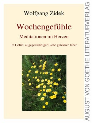 cover image of Wochengefühle